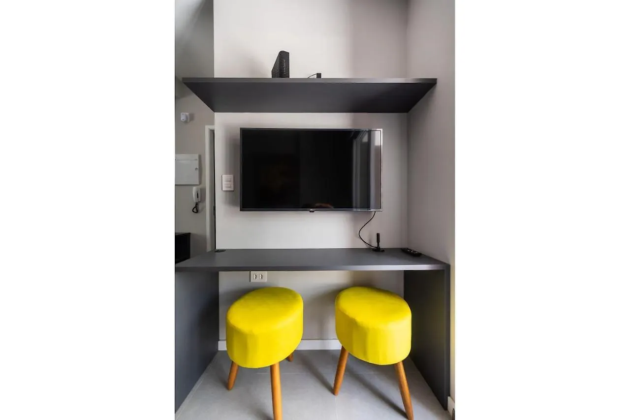 Ho1 Charme E Conforto Na Vila Mariana 1 Dormitorio Sao Paulo Brazil